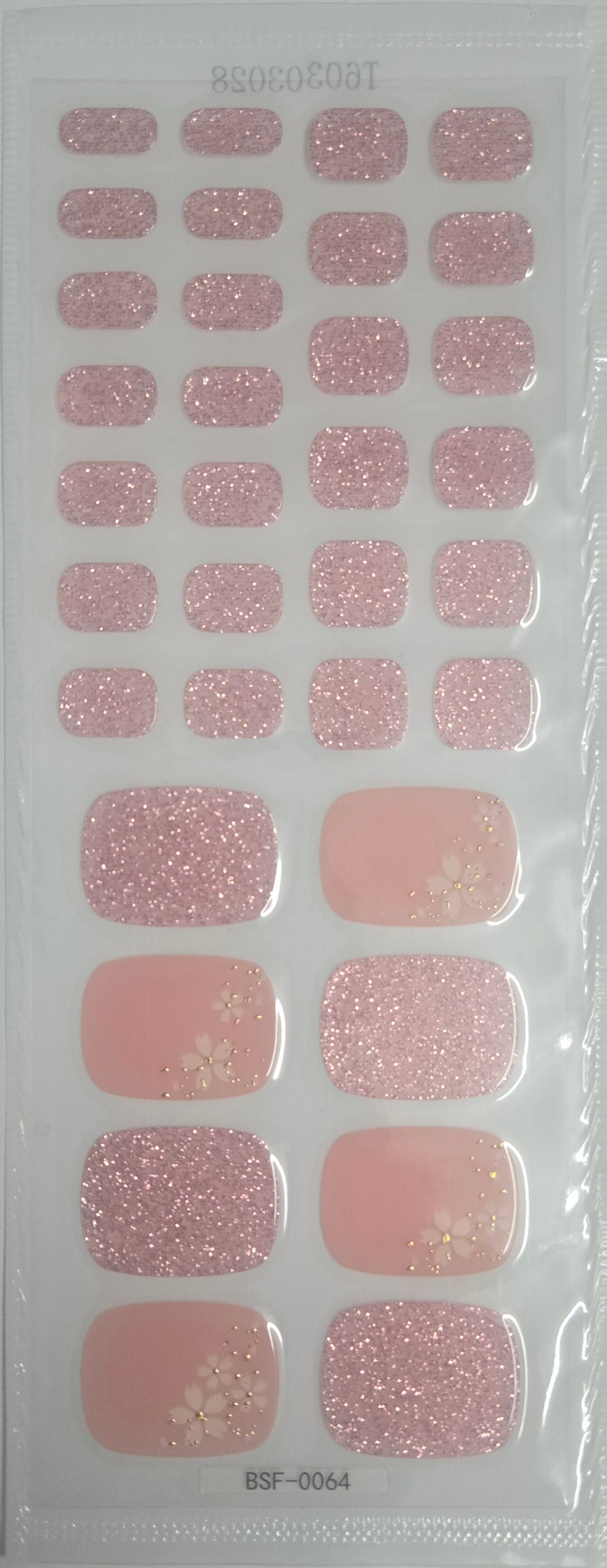 Fußfolien FF64 - Girls - UV Free & No Top Coat!