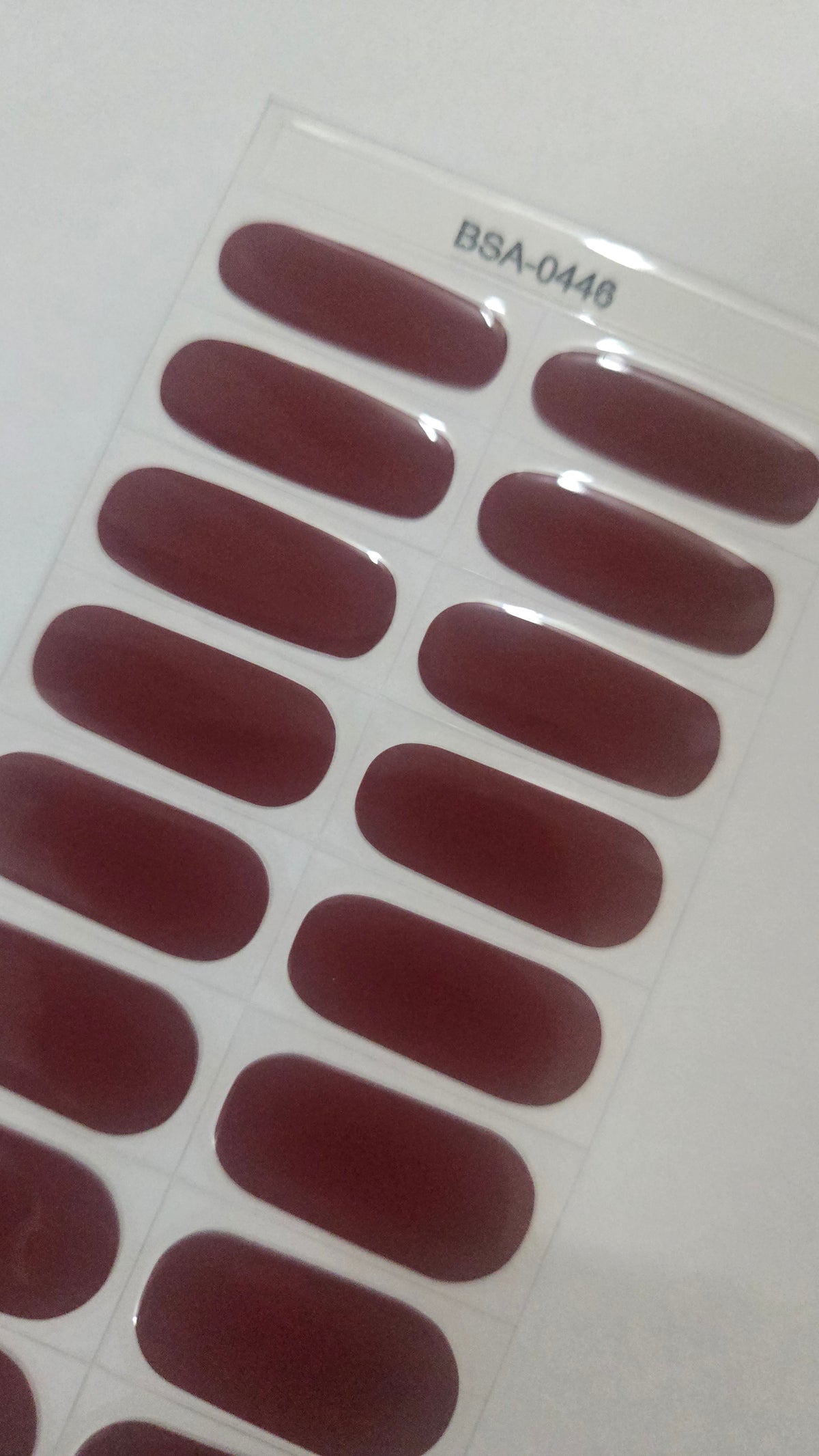 UV Free & No Top Coat - Crimson BSA0446