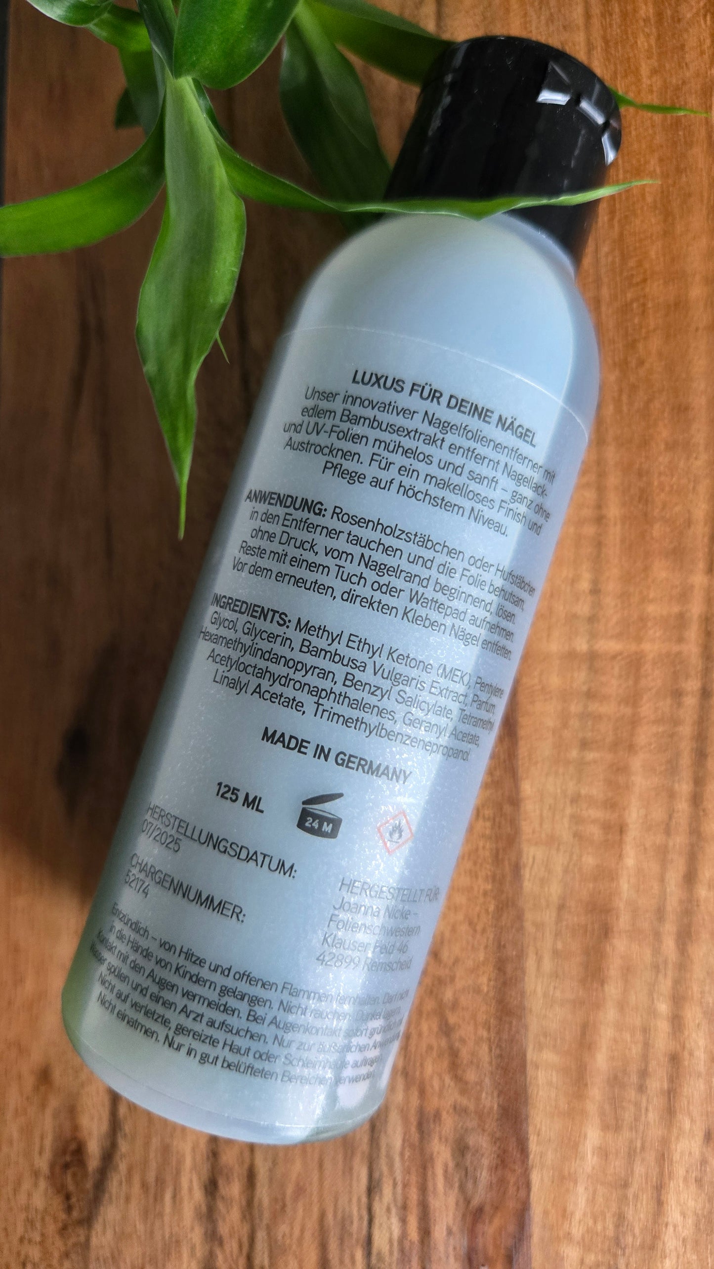 Nagelfolienentferner: BŌ Remover (125ml)