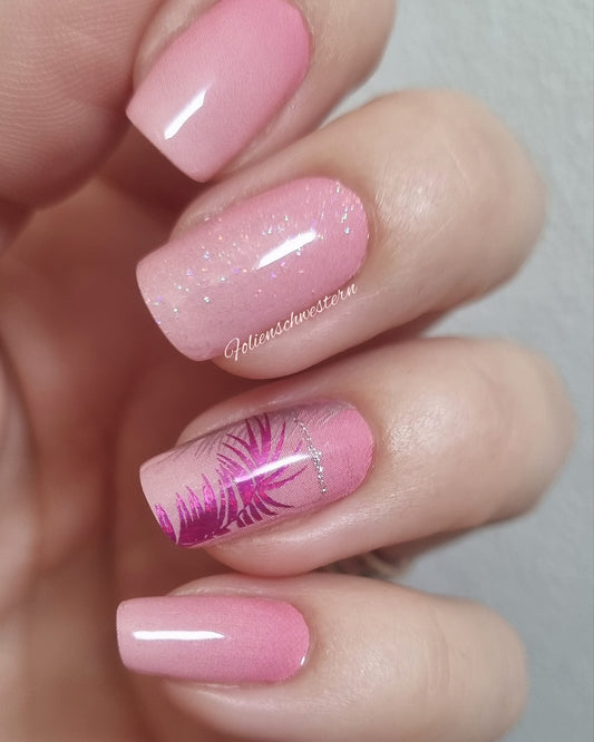 Exclusive - Pink Palm (transparent) S6402 - LIMITED!