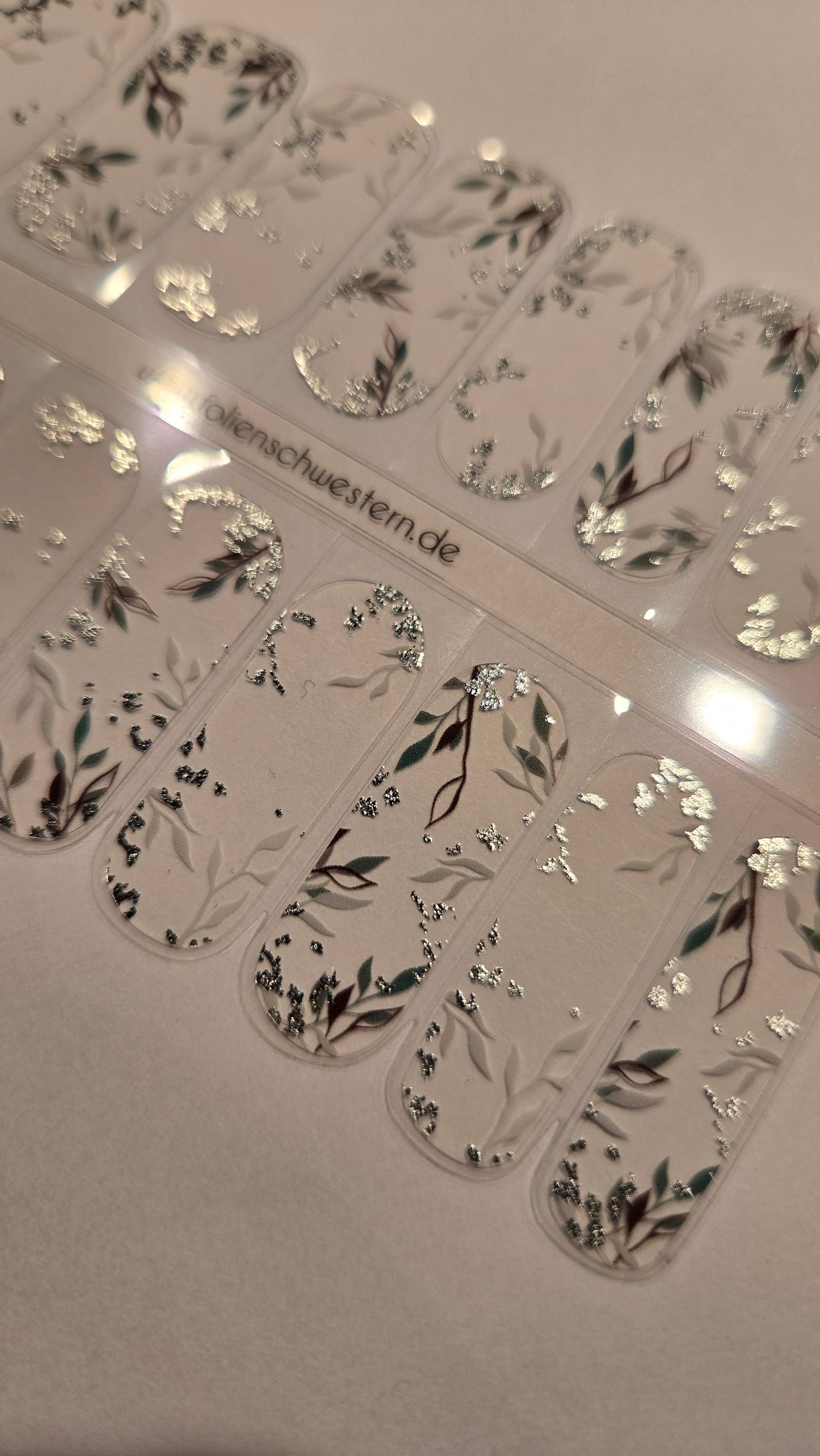 UV Gel Folien SG - Exclusive UV - Melania U6874 (transparent) - LIMITED!