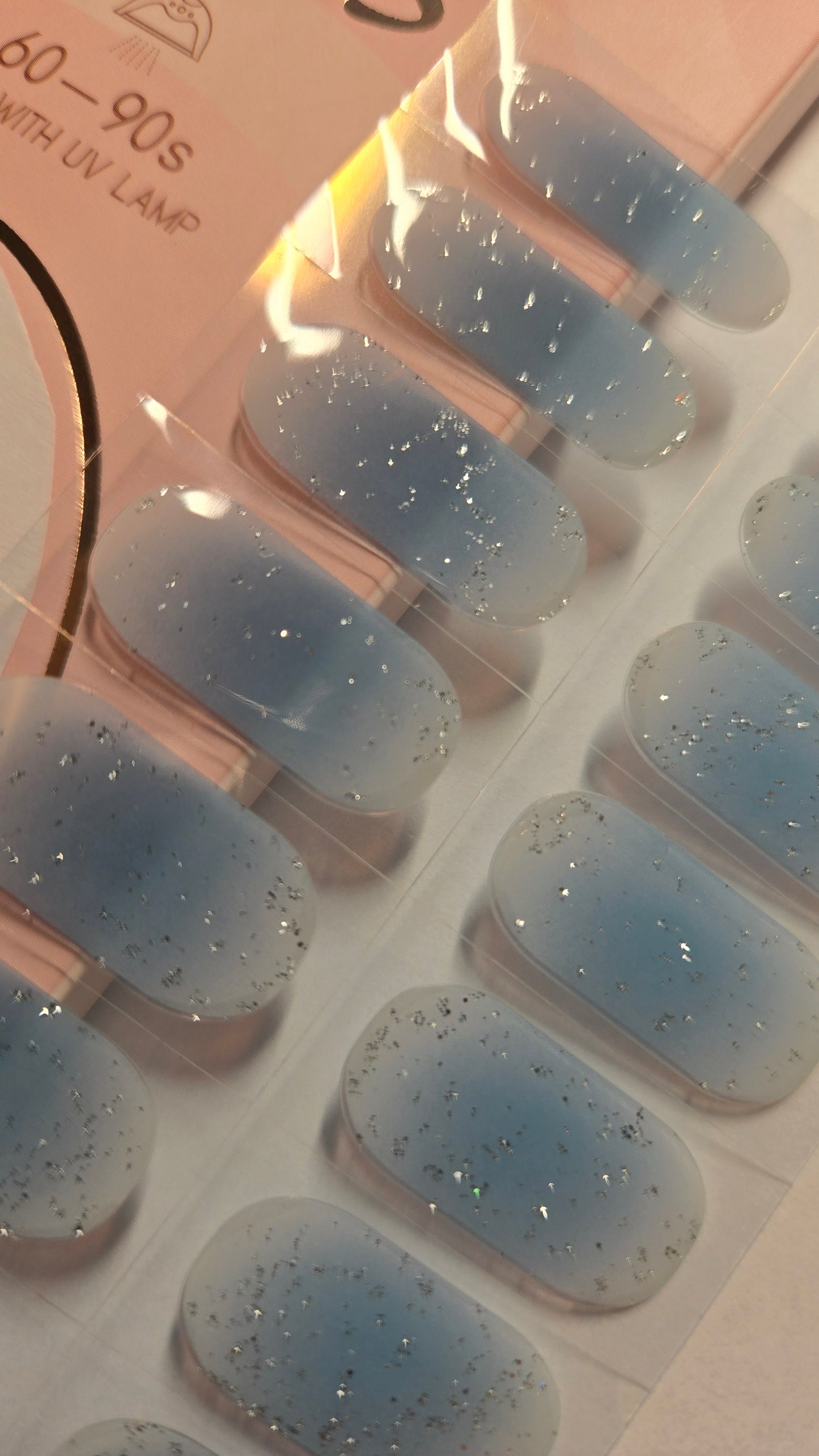 UV Gel Folien NF - Eisblume NF240141