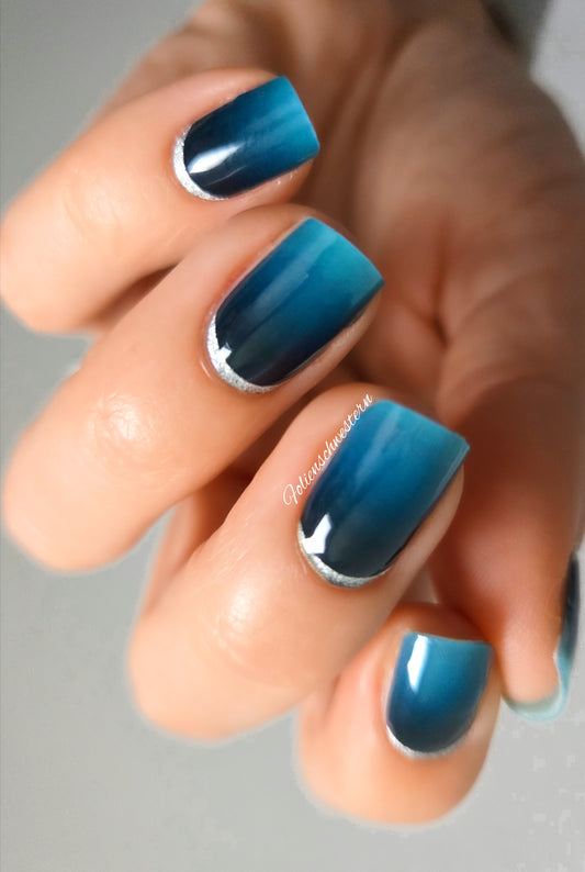 UV Gel Folien NF - Meerblau NF240164