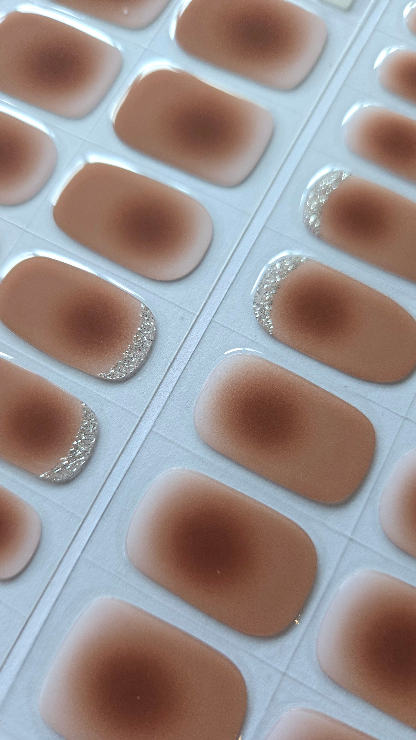 UV Gel Folien NG XL Set - Amber NG300044