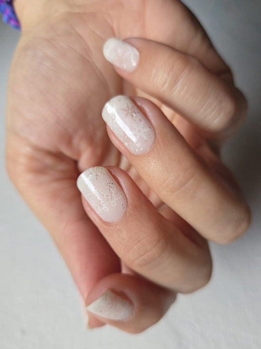 UV Gel Folien NC - Snowy Whisper NC250103