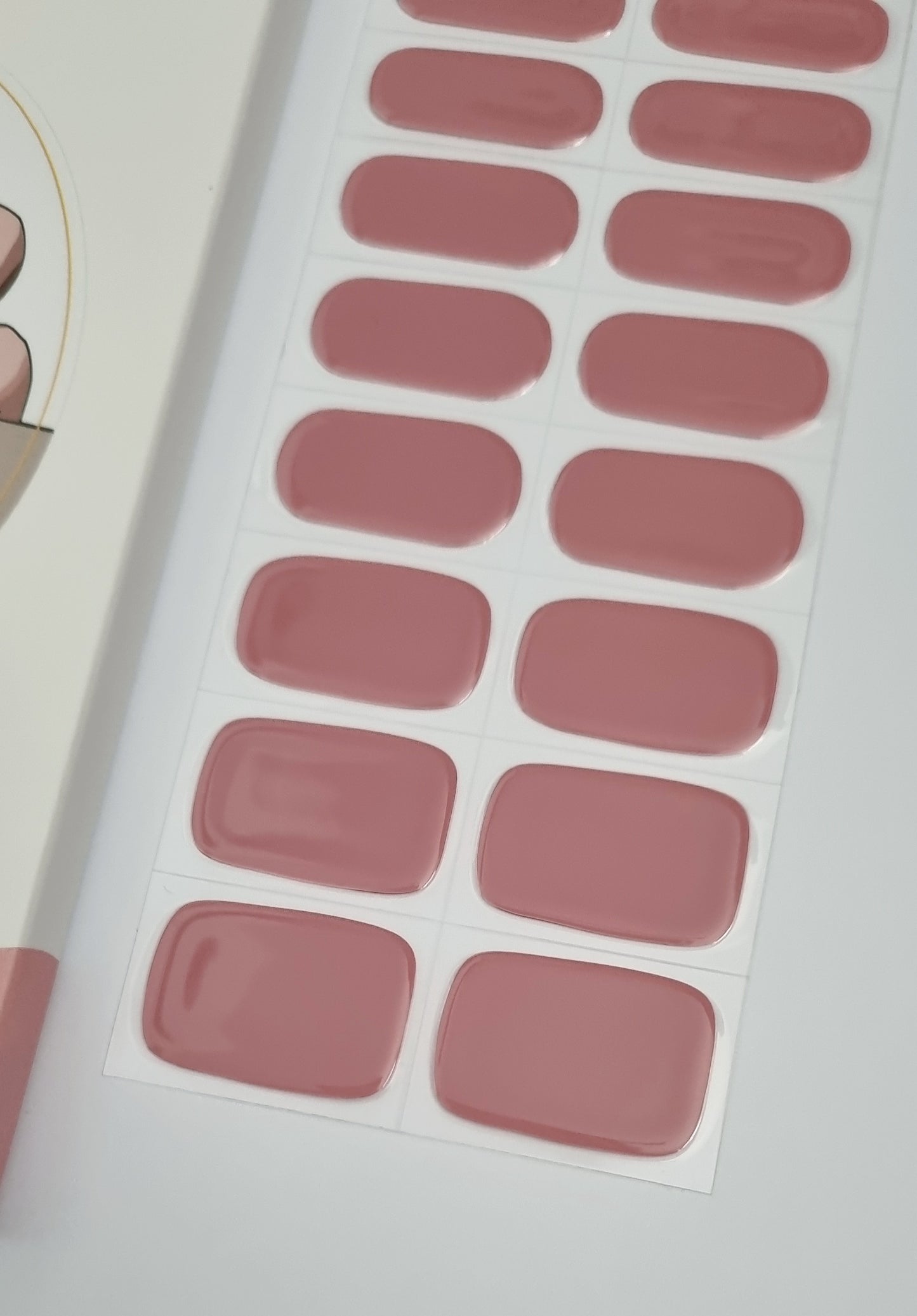 UV Gel Folien NG - Rosenholz NG200060