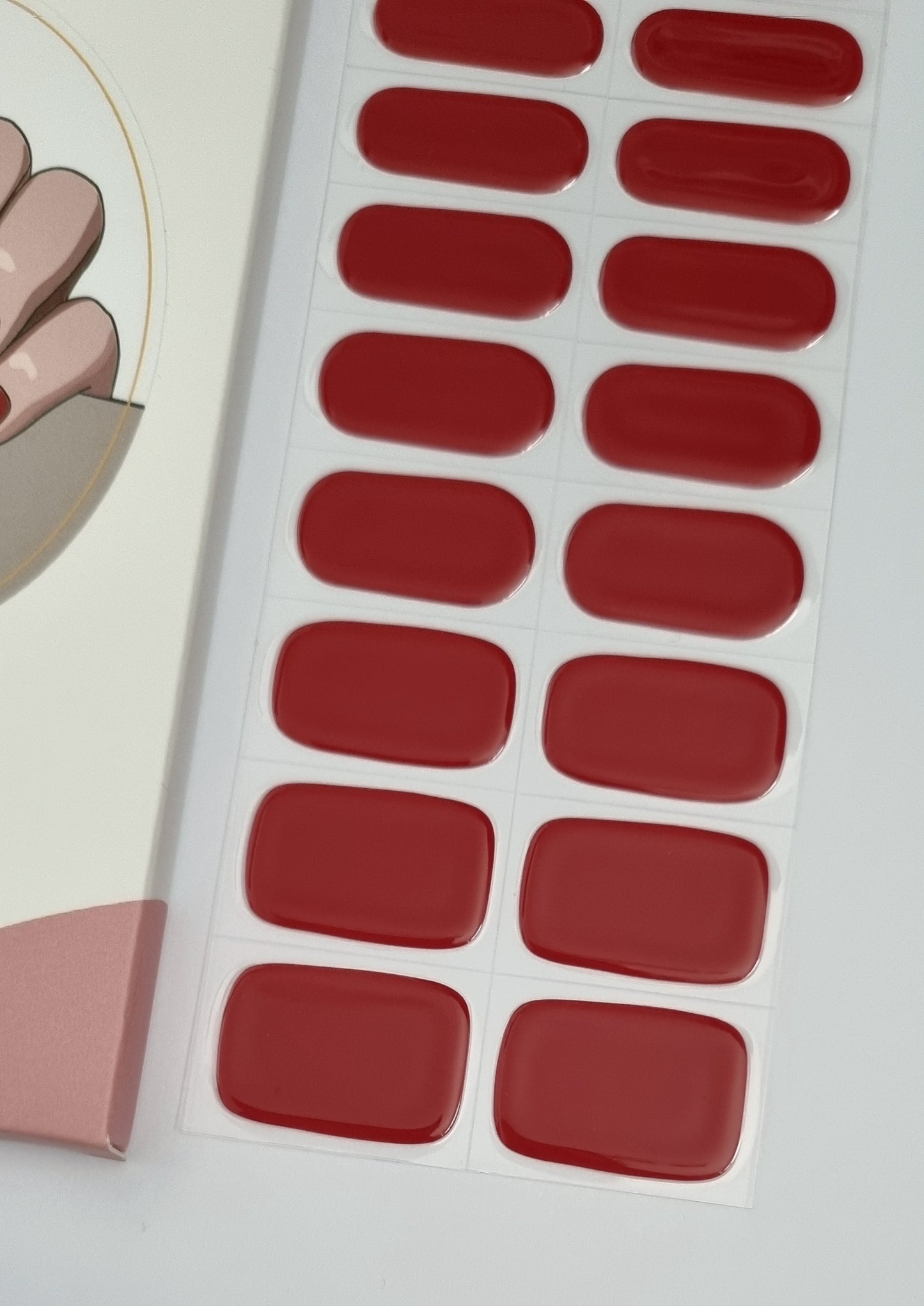 UV Gel Folien NG - Lolita Rot NG200061