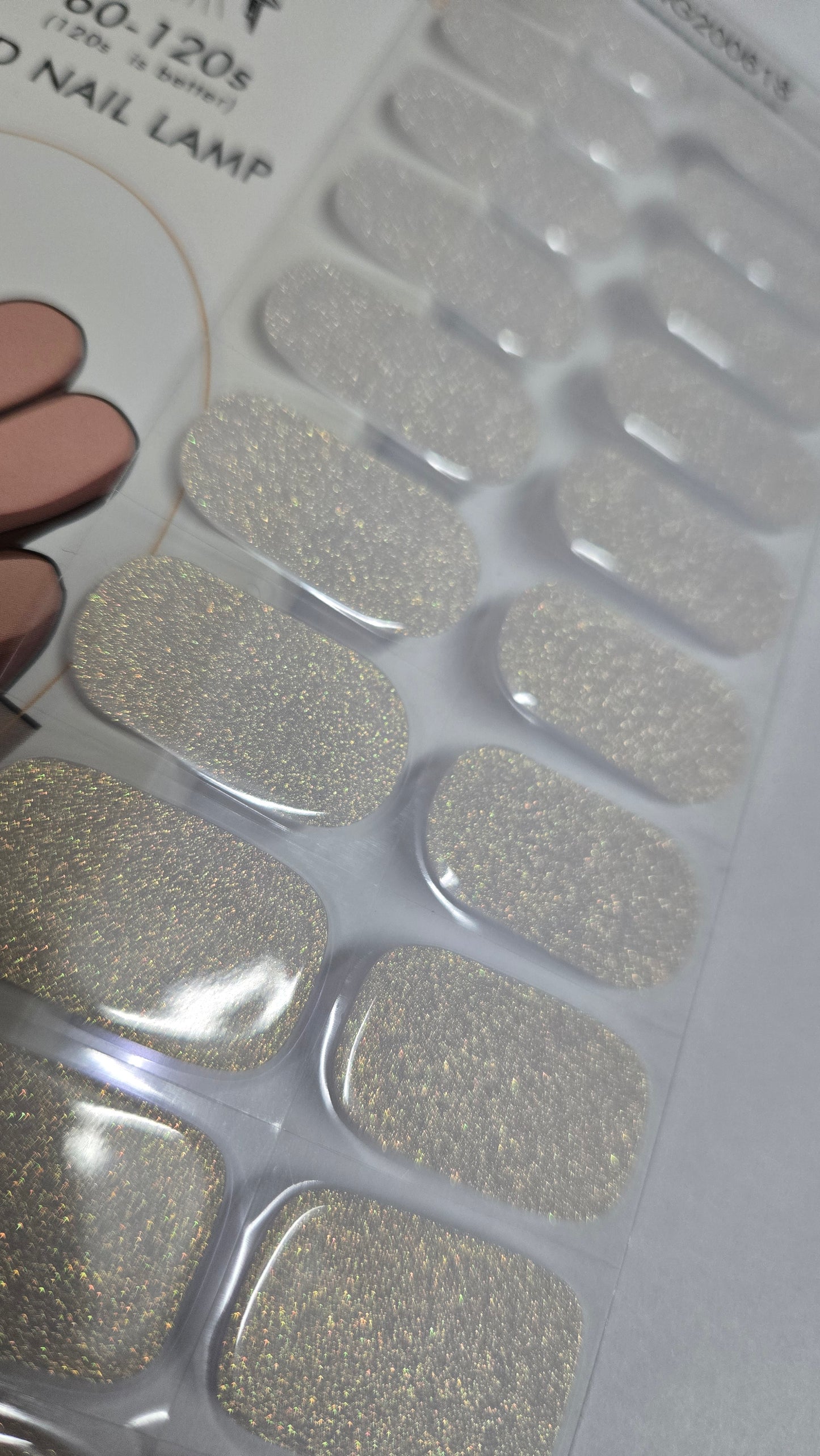 UV Gel Folien NG - Valery Champagne NG200618