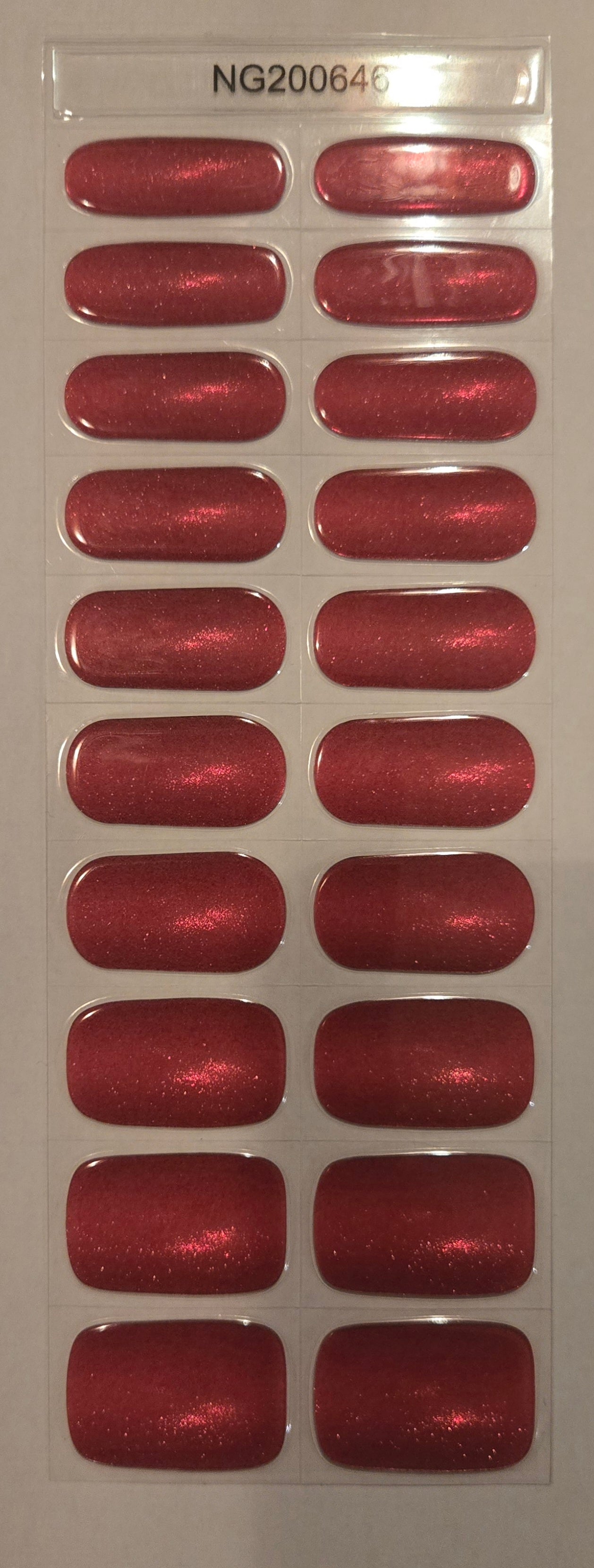 UV Gel Folien NG - Red Cat Eye NG200646