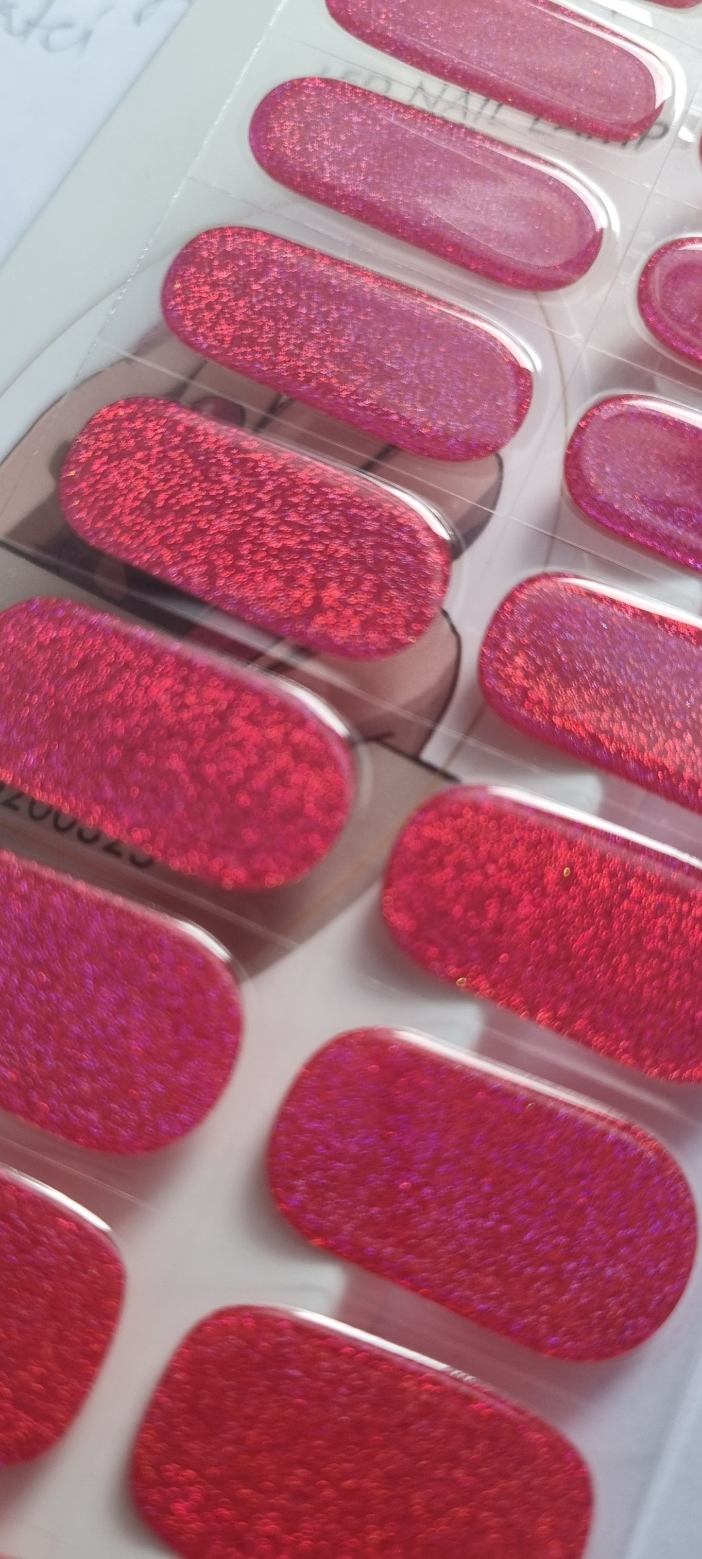 UV Gel Folien NG - Holo Pink NG200325