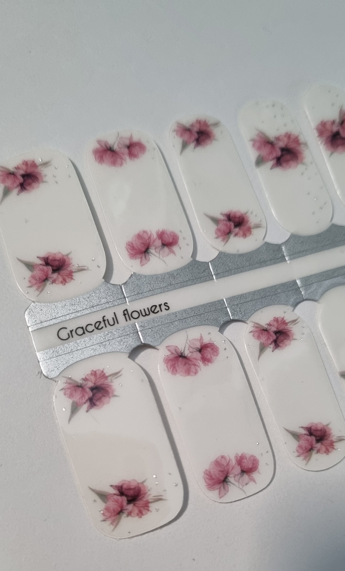 Exclusive - Exclusive – Graceful Flowers (transparent) S6212 - LIMITED!
