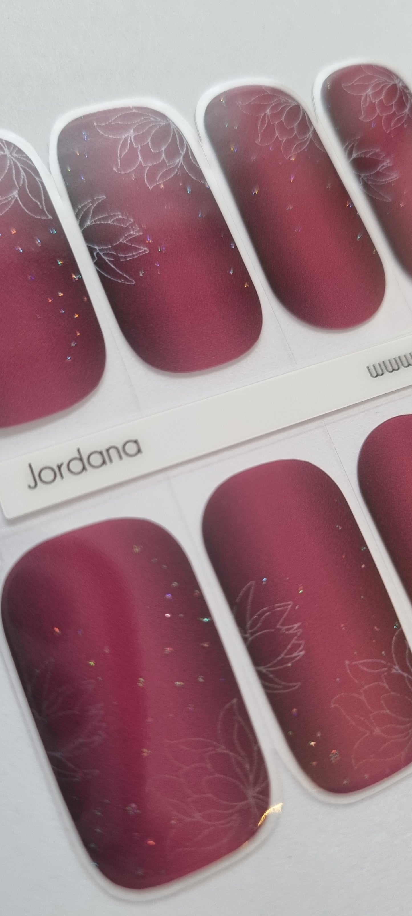 UV Gel Folien SG - Exclusive UV - Jordana (die Zweite) UV U6521 - LIMITED!