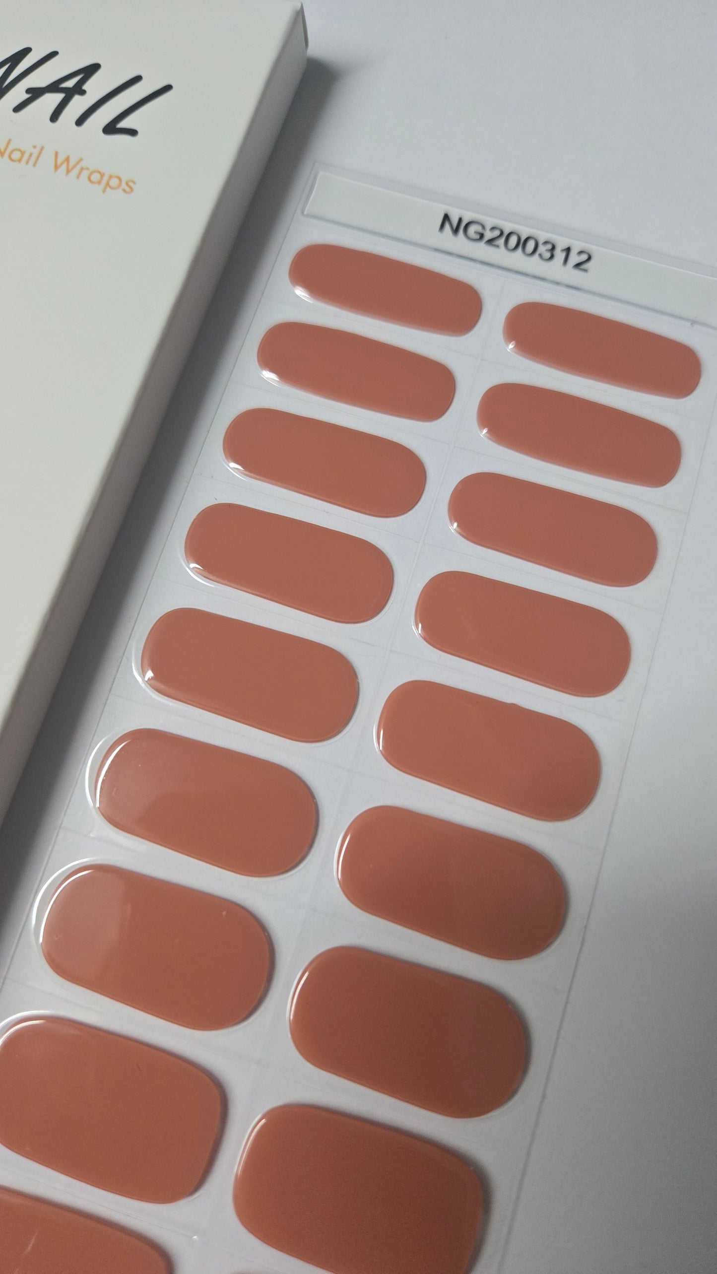 UV Gel Folien NG - Terracotta Kiss NG200312