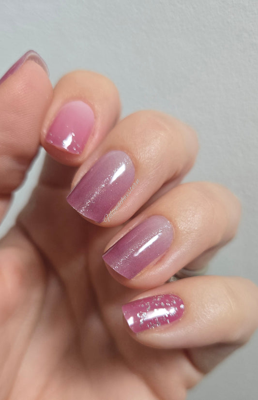 UV Free und No Top Coat Nagelfolien - Gina BSA0234