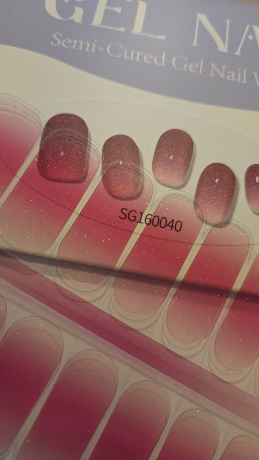 UV Gel Folien SG - Glow Pink Boomer SG160040- LIMITED!