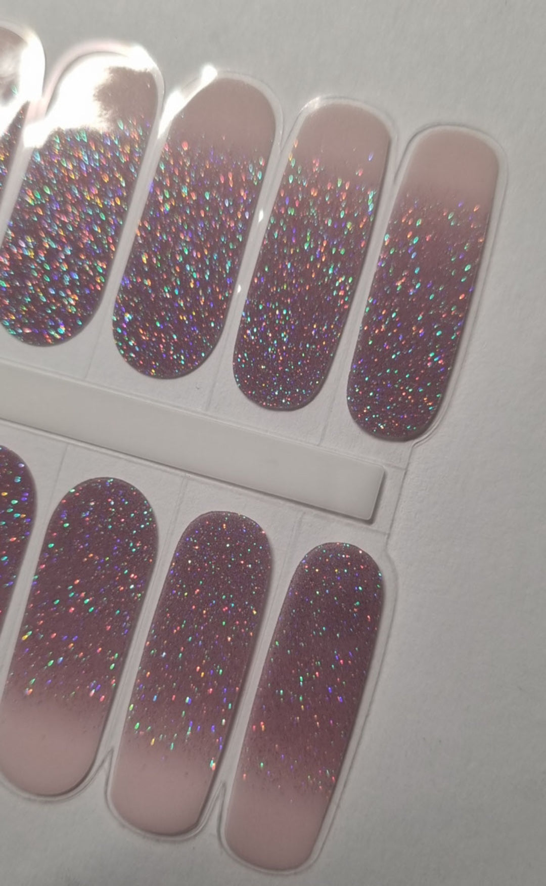UV Gel Folien SG - Glitter Rainbow Boomer SG160100- LIMITED!