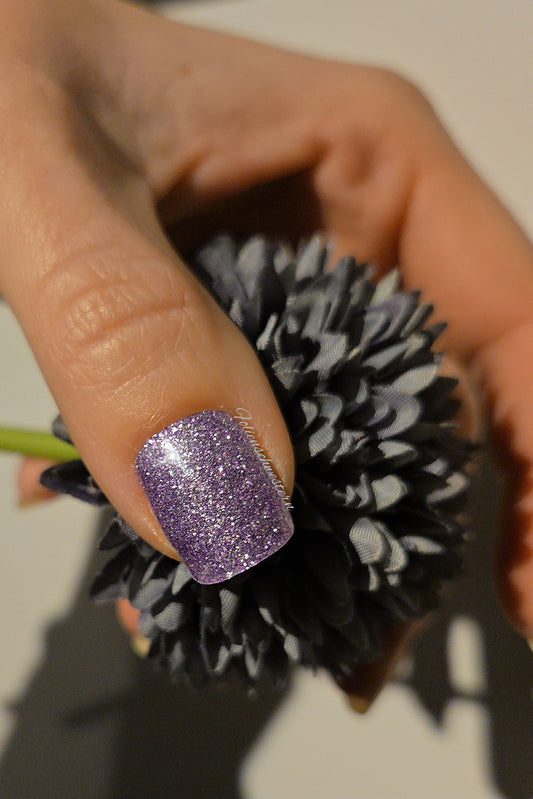 UV Gel Folien NG - Glitter Purple NG200517