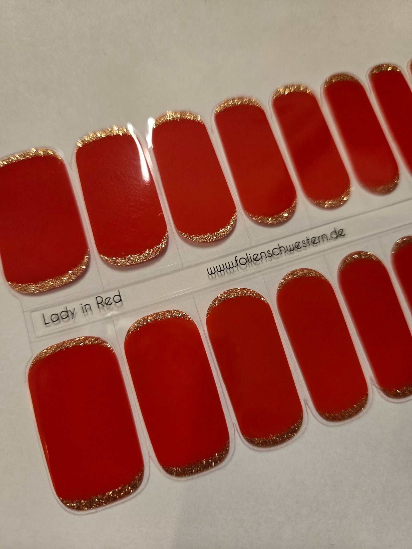 UV Gel Folien SG - Exclusive UV - Lady in Red U6681 - LIMITED!