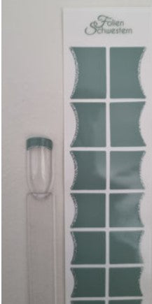 Exclusive - Green Glitter French Tips T6818 - LIMITED!