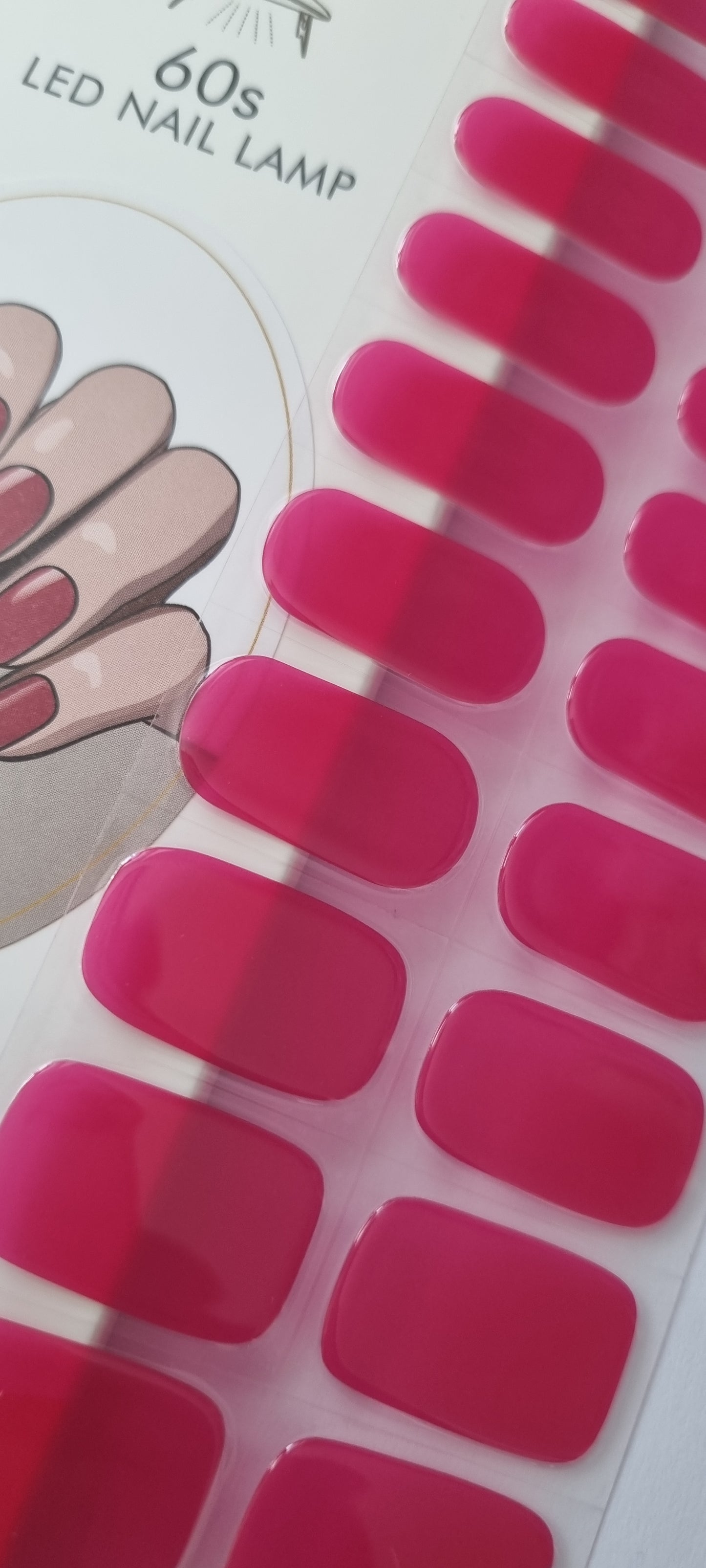 UV Gel Folien NG - Magenta NG200311