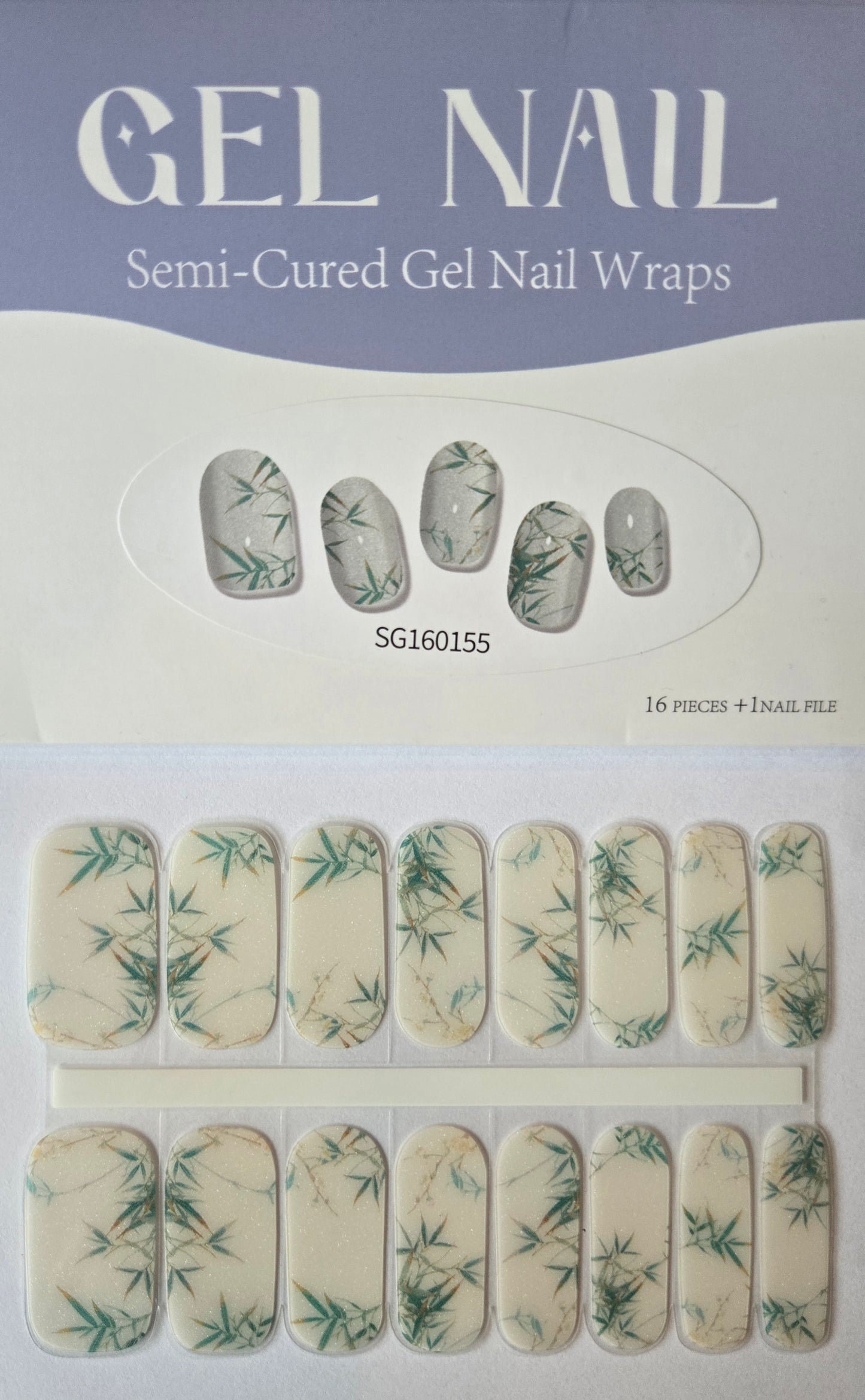 UV Gel Folien SG - Bamboo Pearl - SG160155