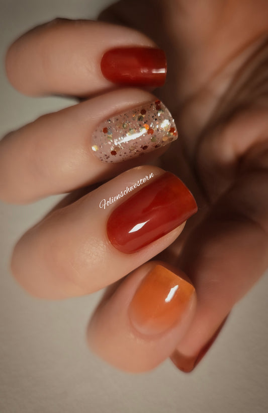 UV Gel Folien NG - Red Confetti - NG200717