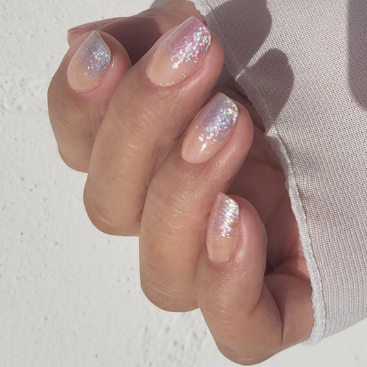 UV Gel Folien NC - Rainbow French NC250114