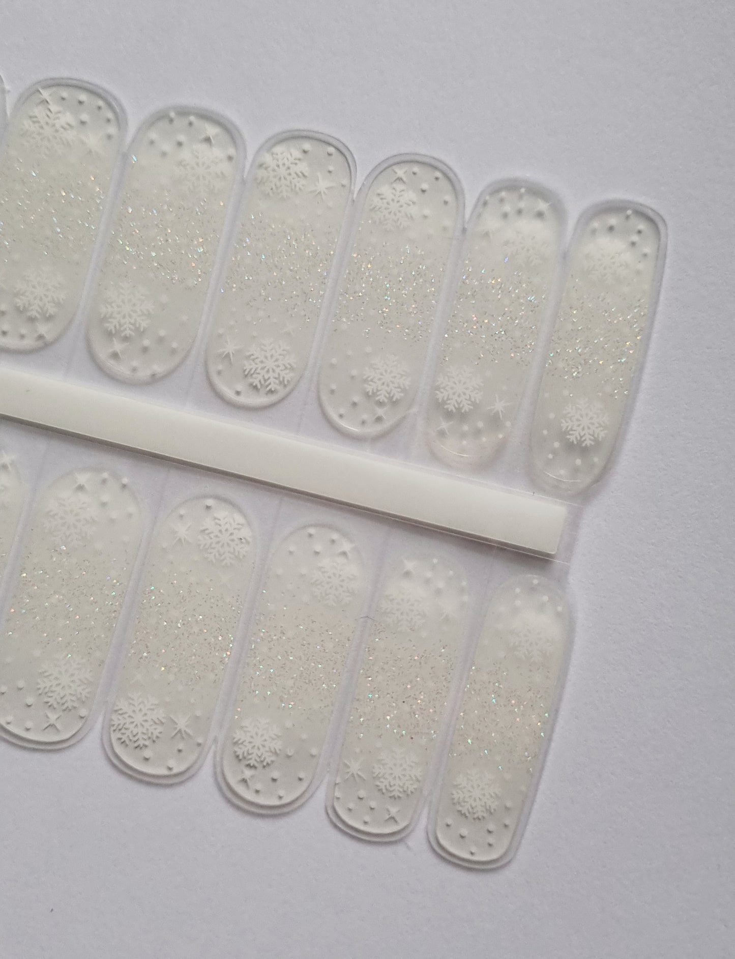 UV Gel Folien SG - Snowflake French - SG160045