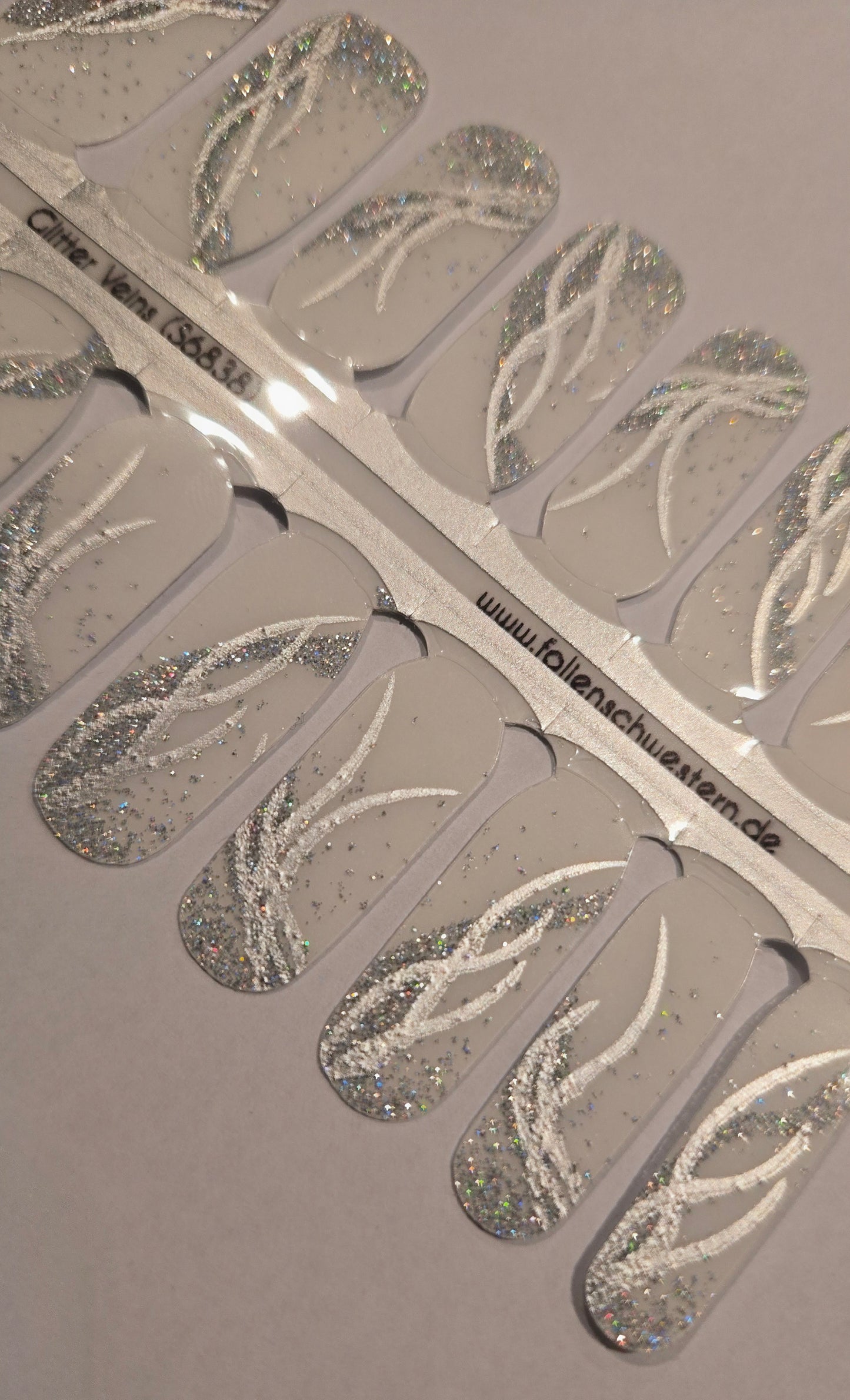 Exclusive Specials - Glitter Veins S6838 (transparent) - LIMITED!