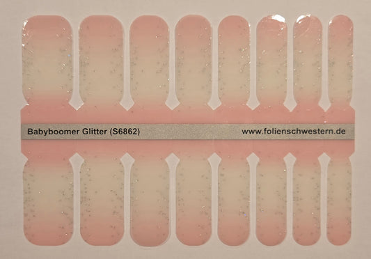 Exclusive GlossFlex - Babyboomer Glitter (semitransparent) S6862