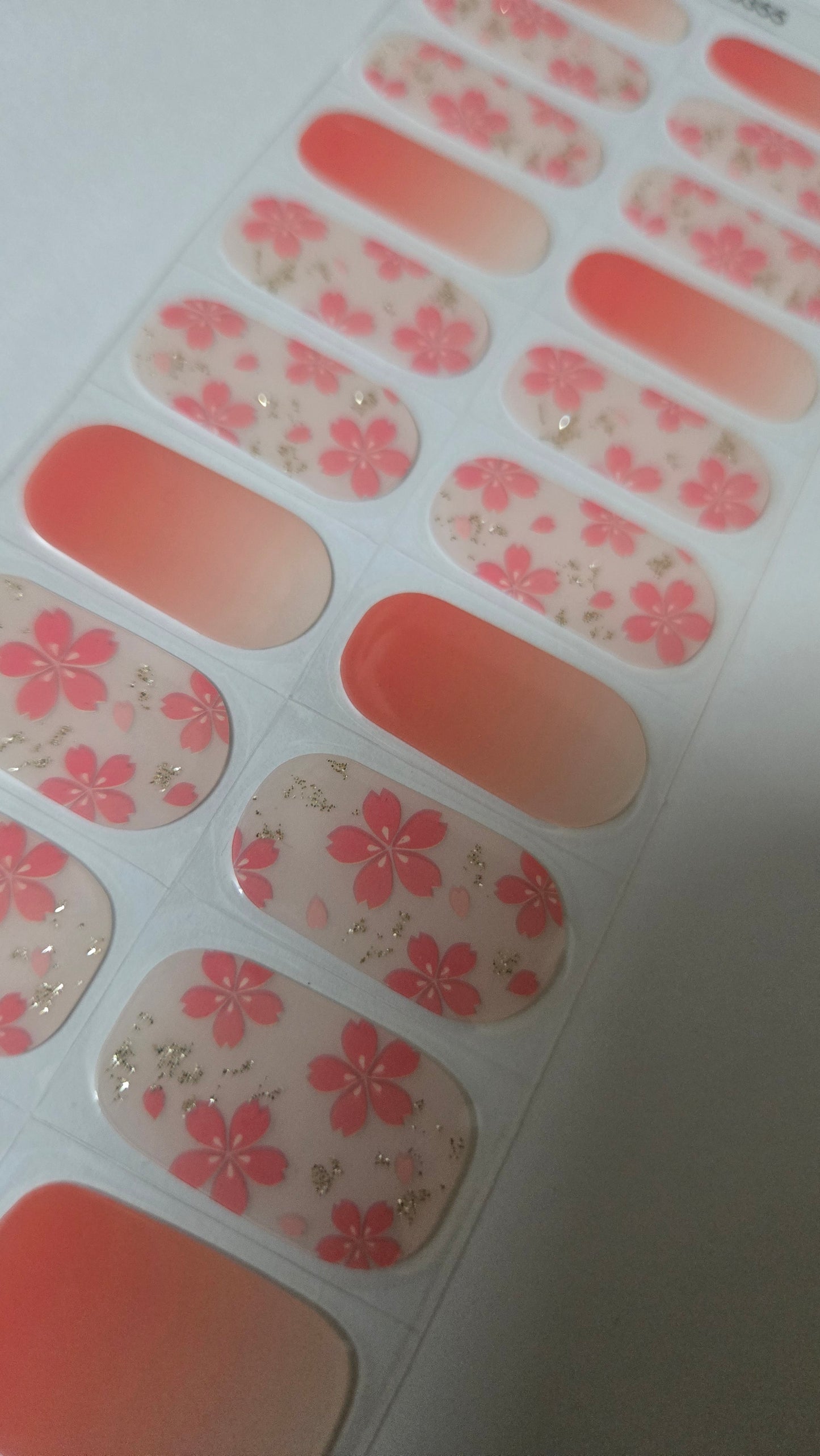 UV Free & No Top Coat - Coral Flower BSA0355 - LIMITED!