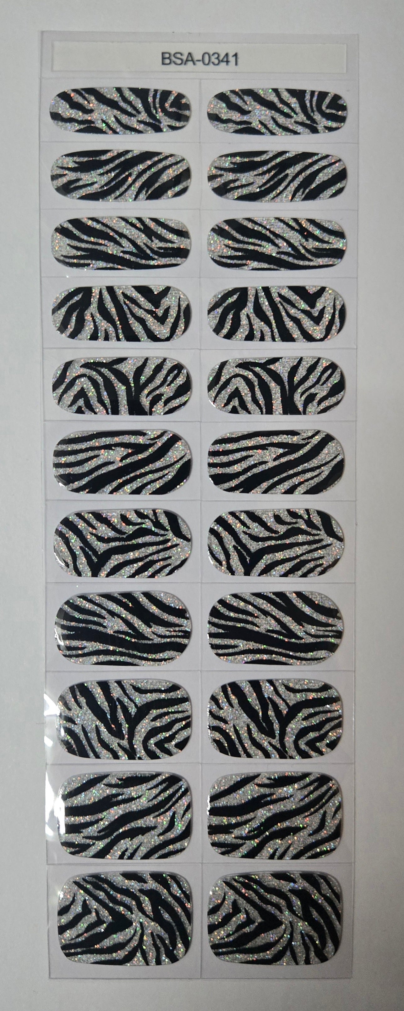 UV Free & No Top Coat - Zebra BSA0341