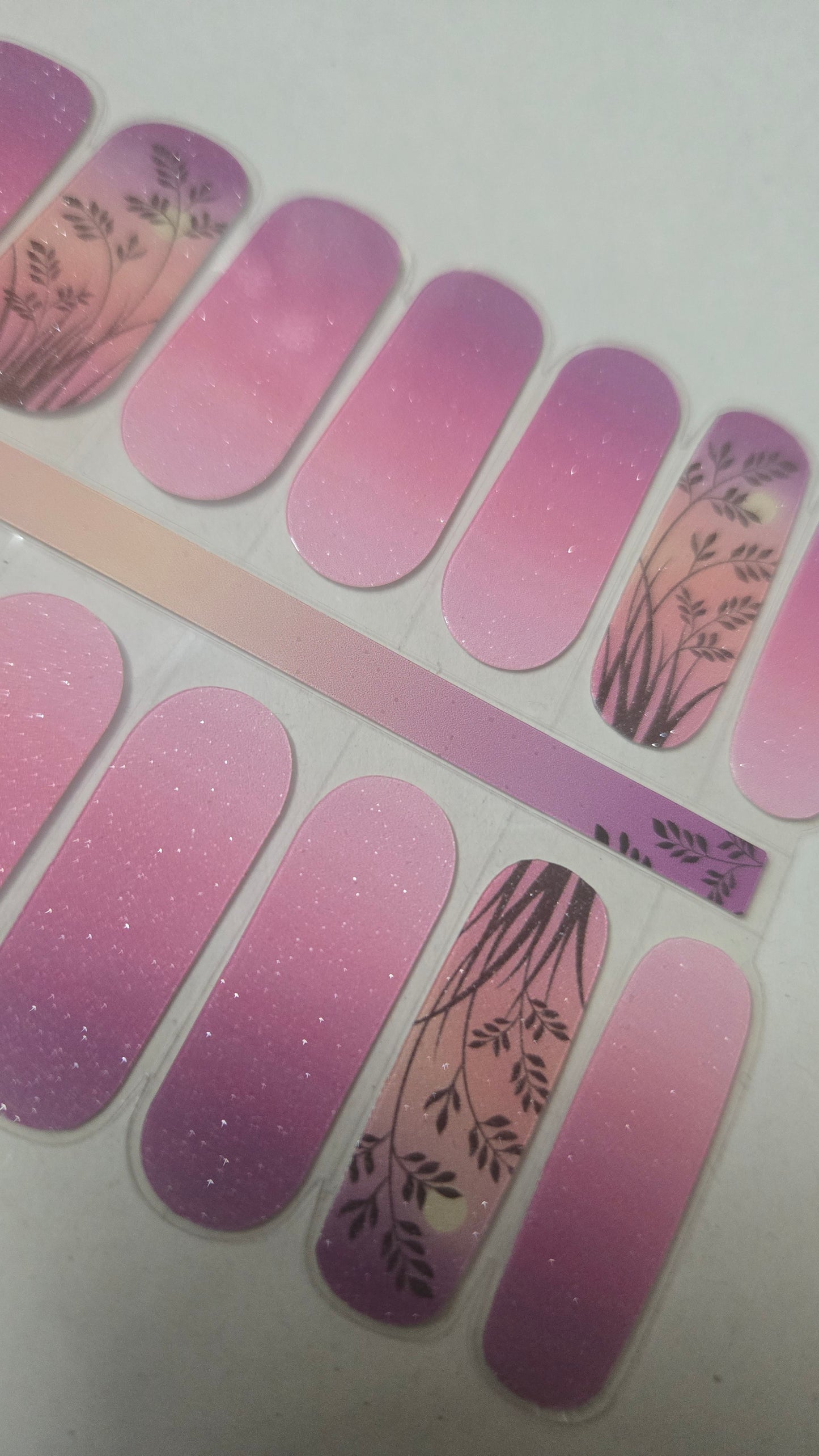 UV Gel Folien SG - Sunset- SG160140