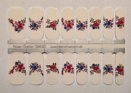 Exclusive - Flower Overlay (transparent) S6832 - LIMITED!