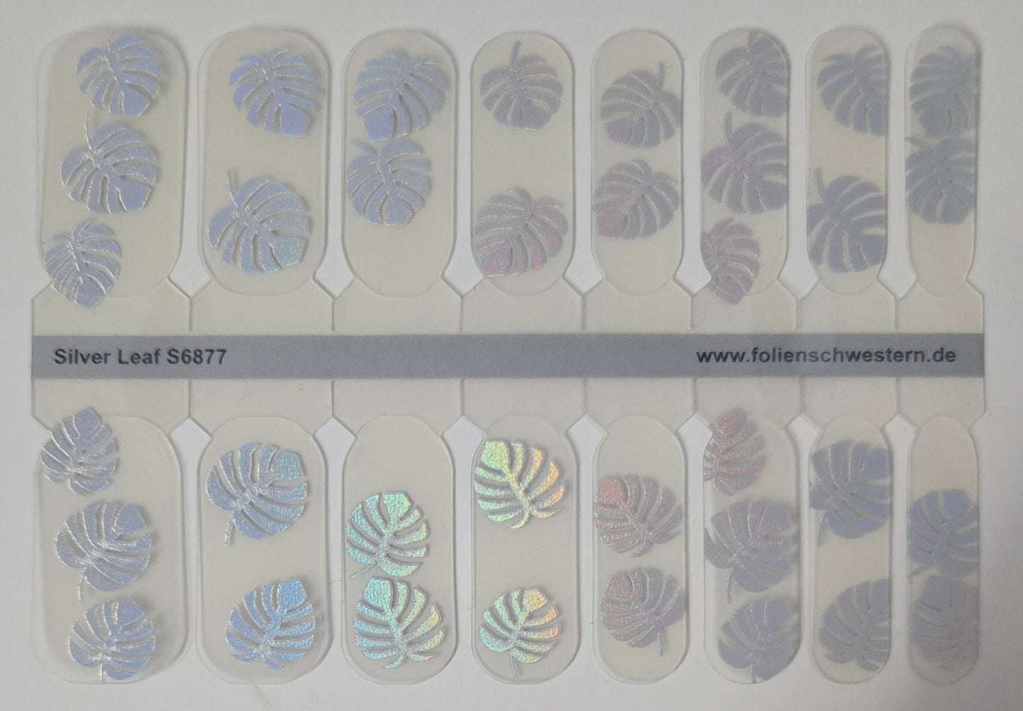 Exclusive GlossFlex - Summer 26 - Silver Leaf S6877 (transparent) - LIMITED!