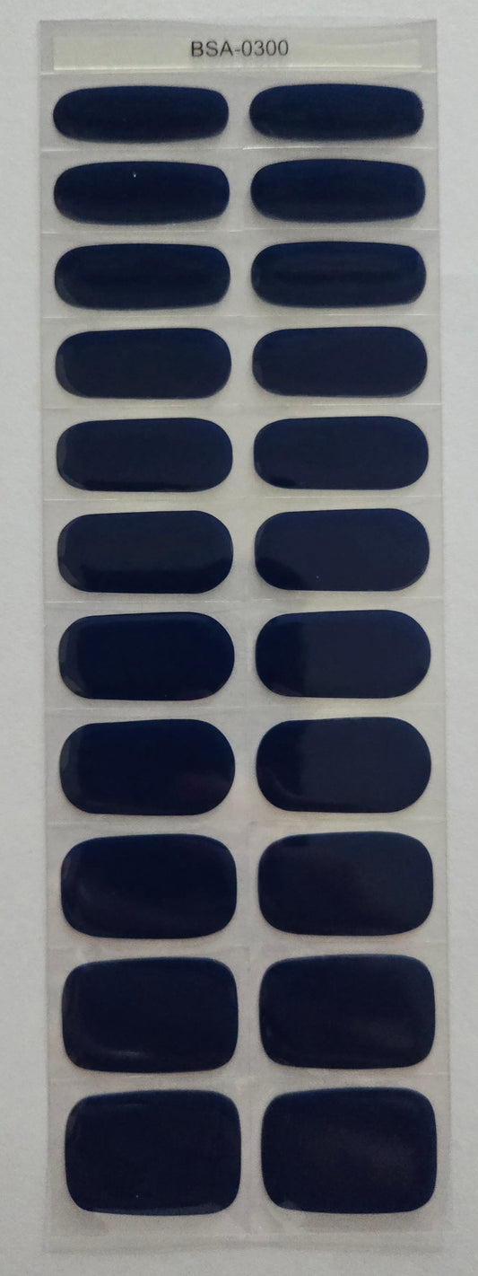 UV Free & No Top Coat - Tiefblau BSA0300