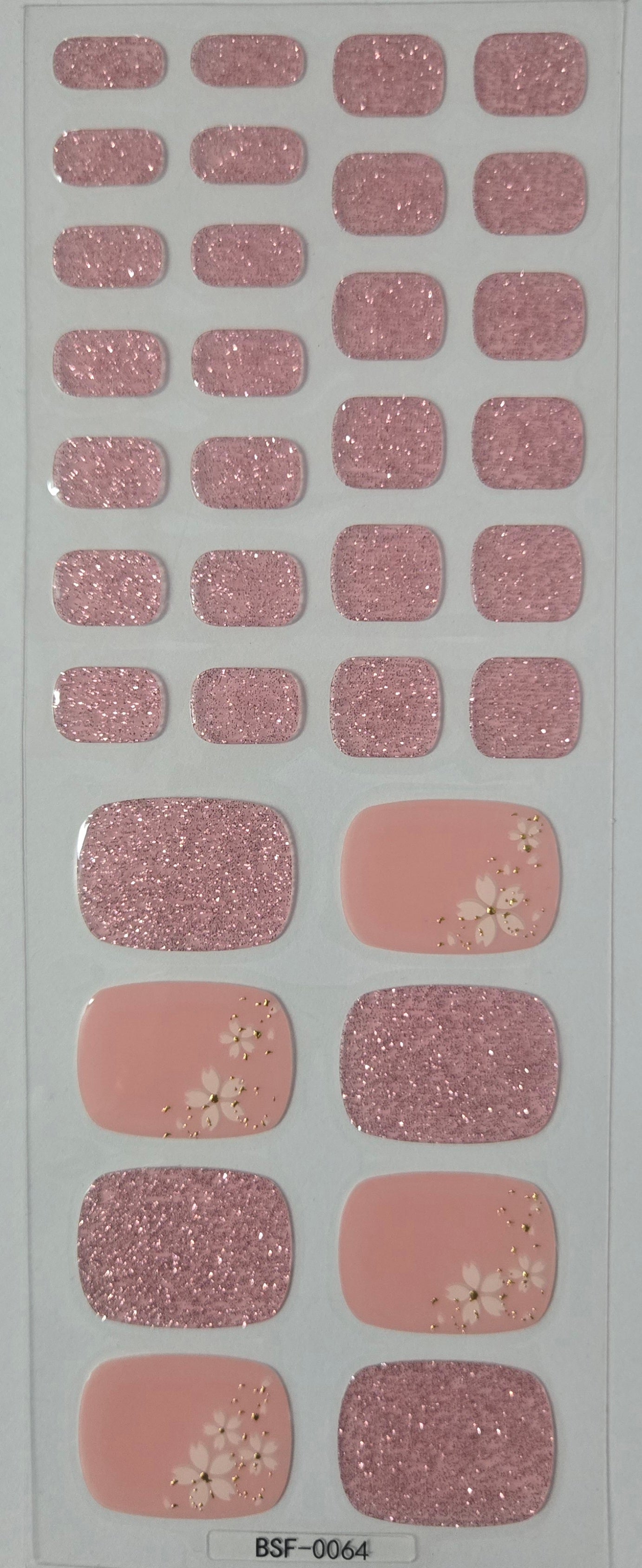 Fußfolien FF64 - Girls - UV Free & No Top Coat!