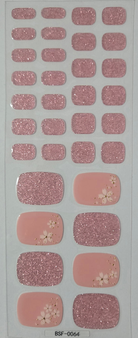 Fußfolien FF64 - Girls - UV Free & No Top Coat!