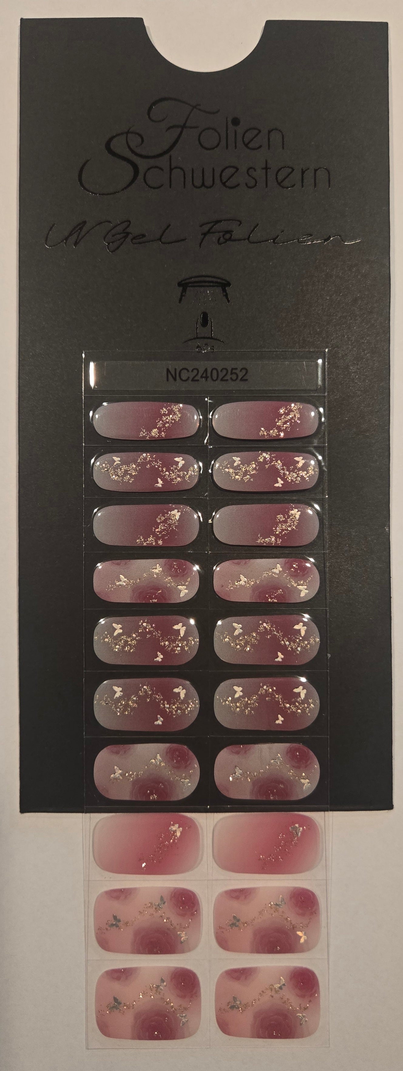 UV Gel Folien NC- Fantasy Garden NC240252