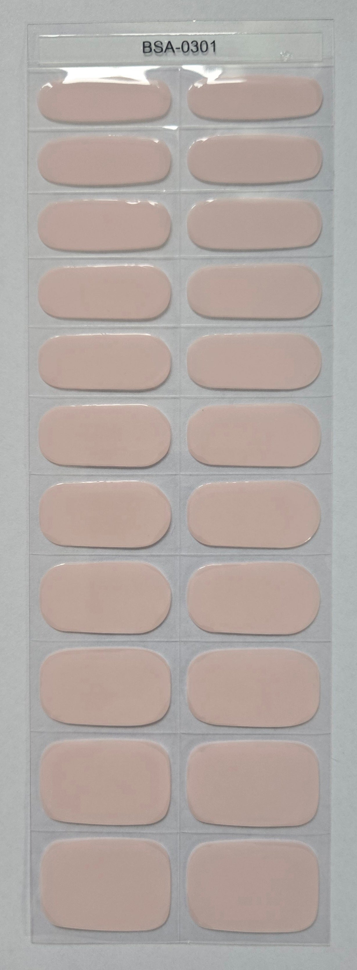 UV Free & No Top Coat - Powder Rose BSA 0301