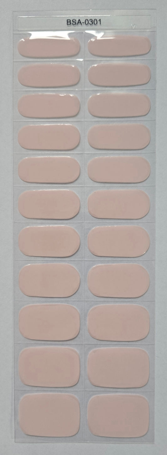 UV Free & No Top Coat - Powder Rose BSA 0301