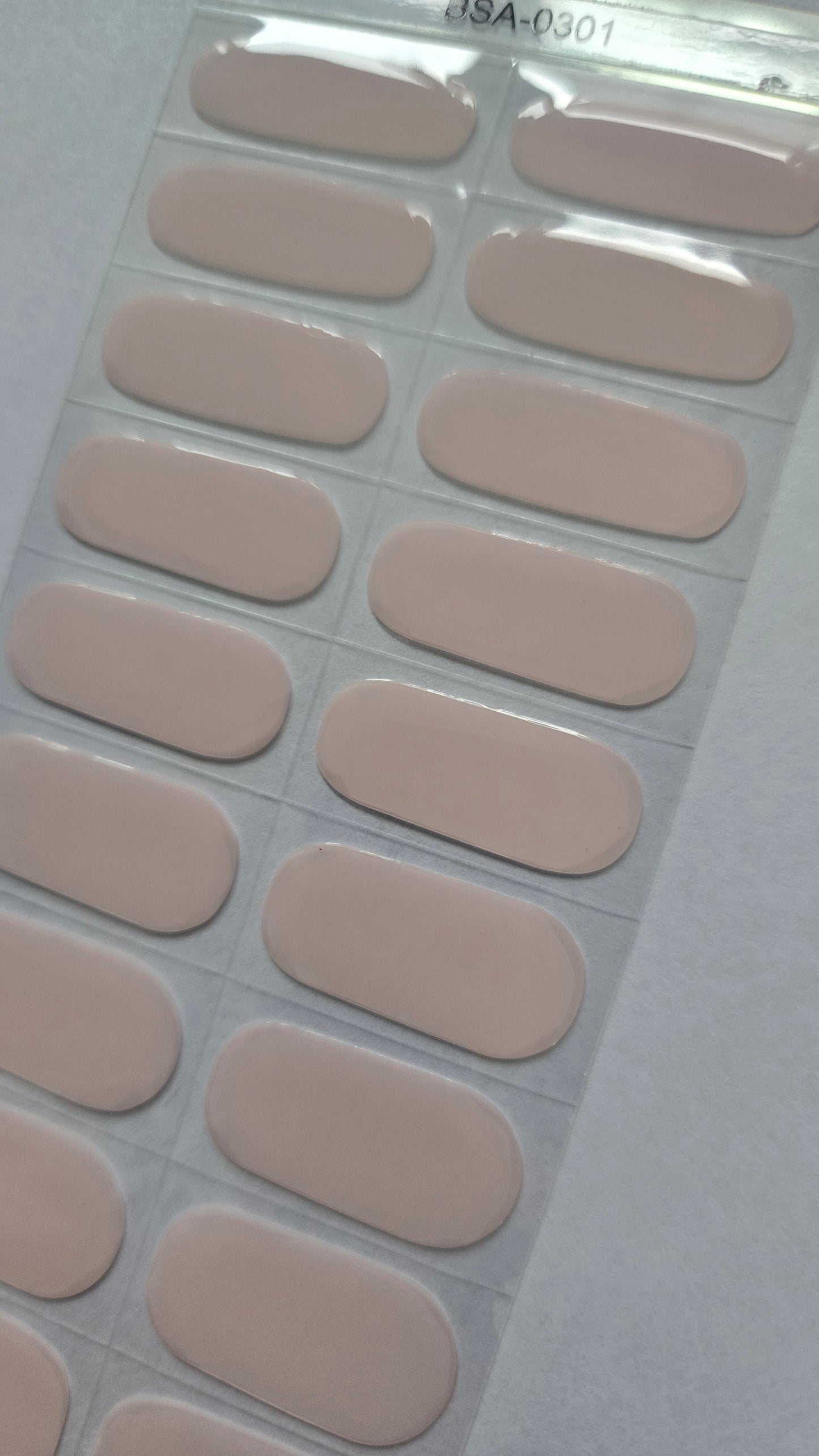 UV Free & No Top Coat - Powder Rose BSA 0301