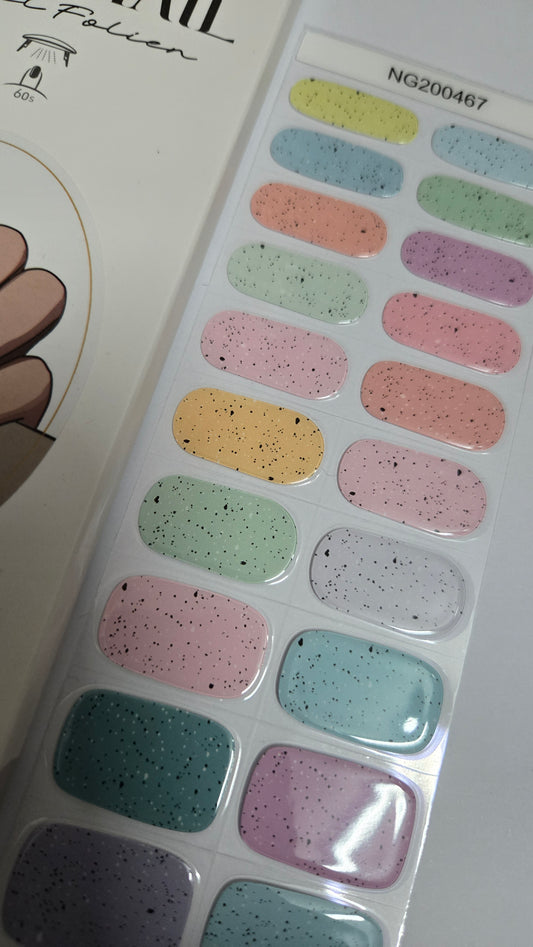 UV Gel Folien NG- Colorful Time NG200467