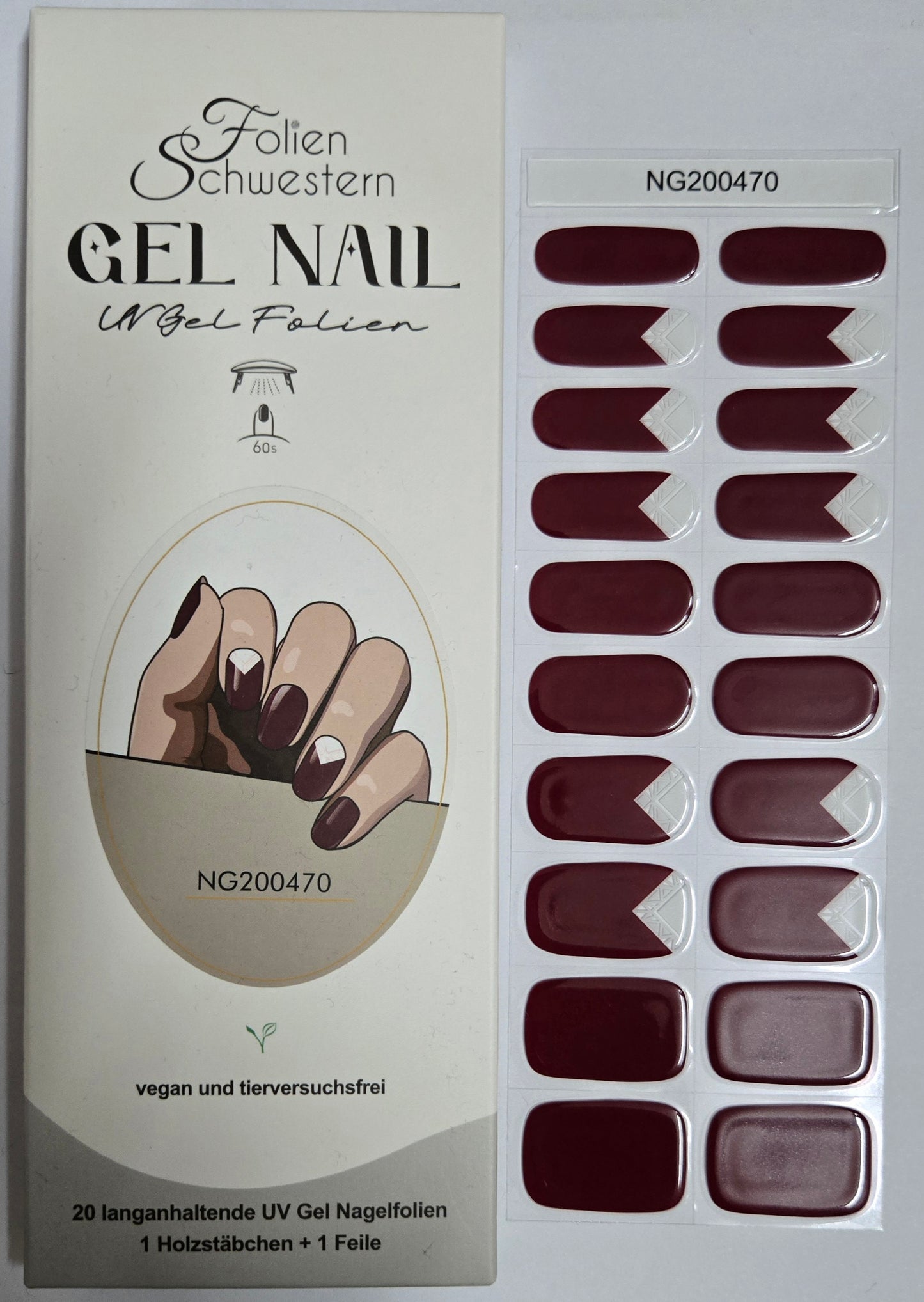 UV Gel Folien NG - Lady NG200470