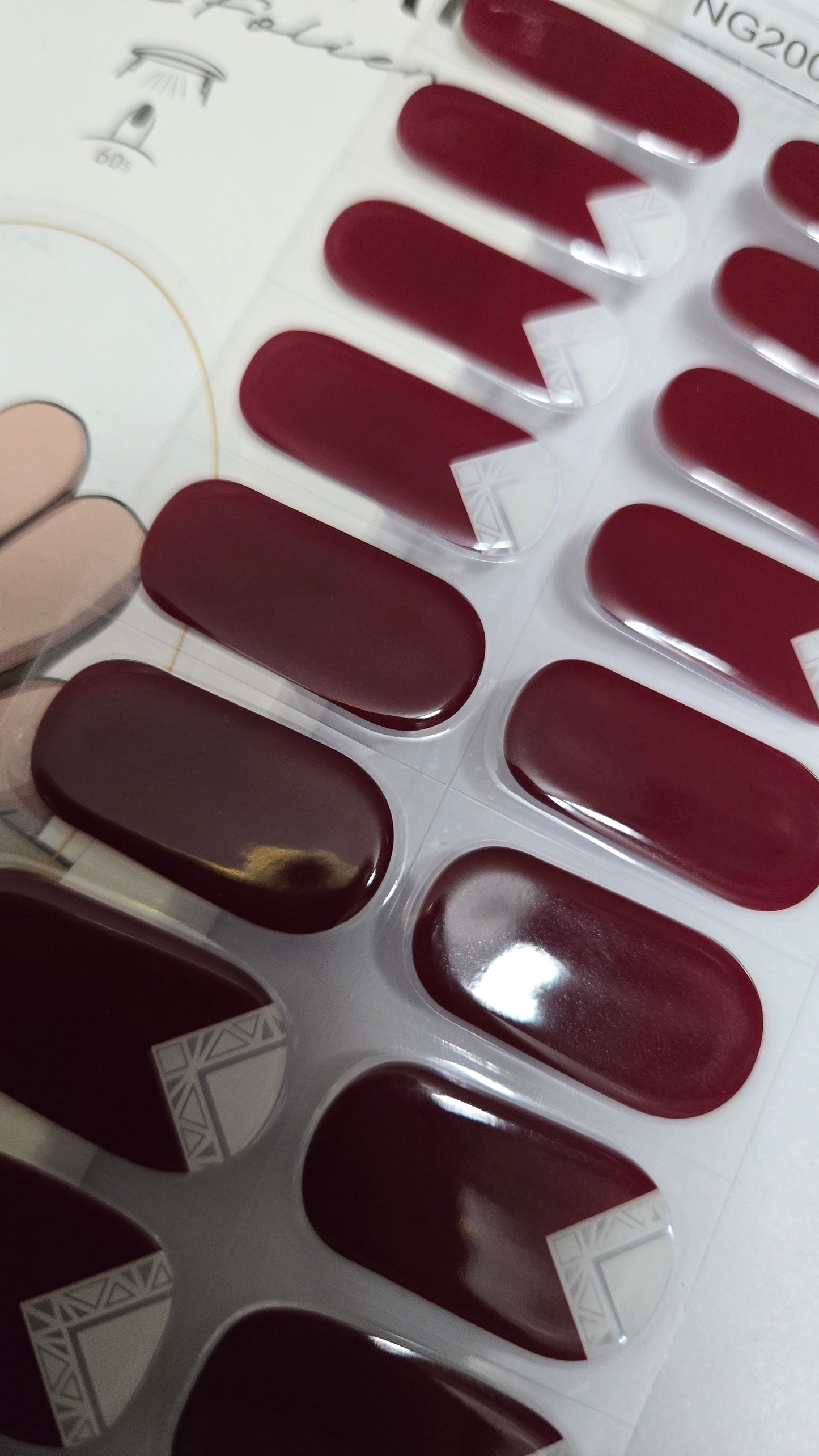 UV Gel Folien NG - Lady NG200470