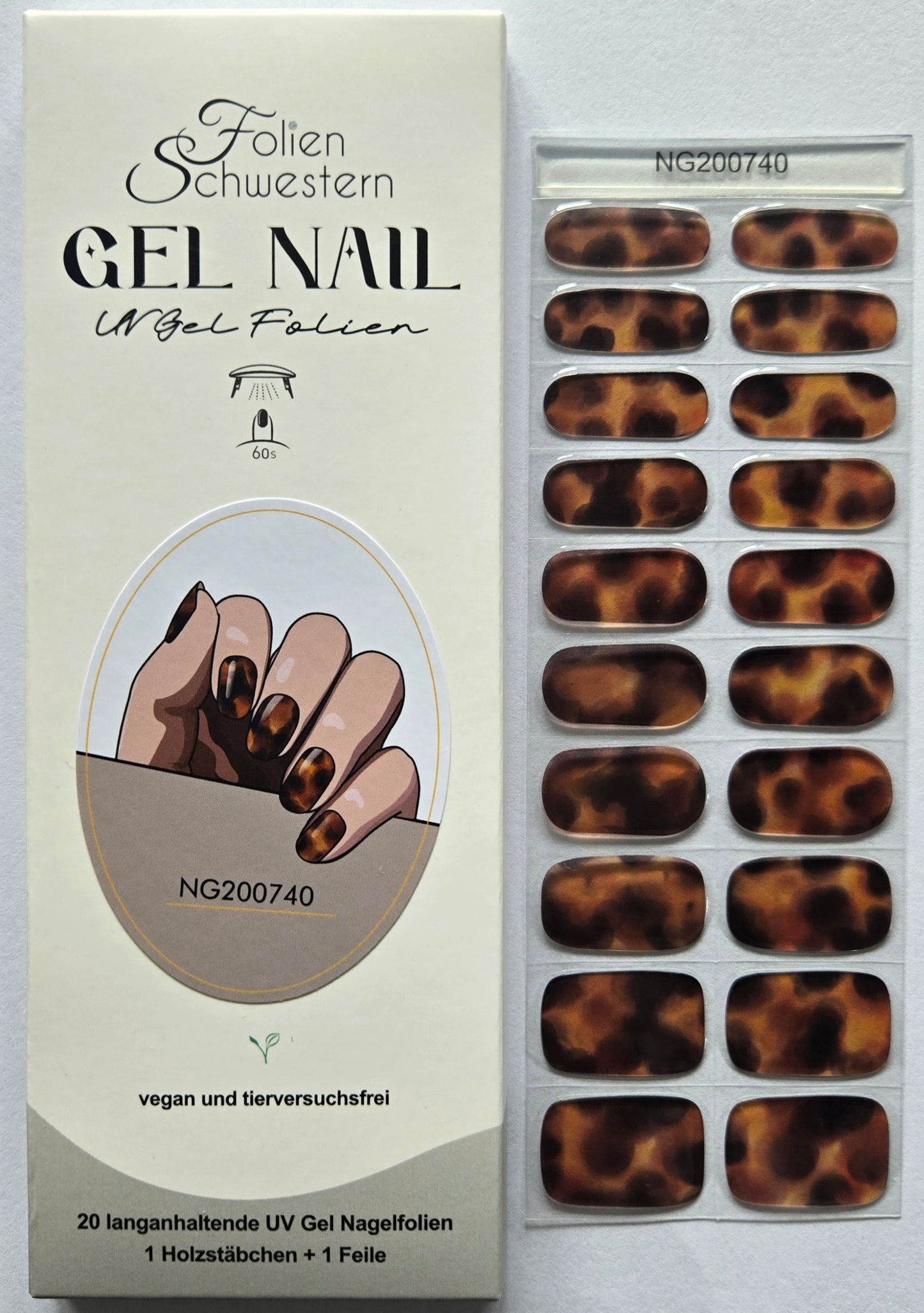 UV Gel Folien NG - Leo NG200740