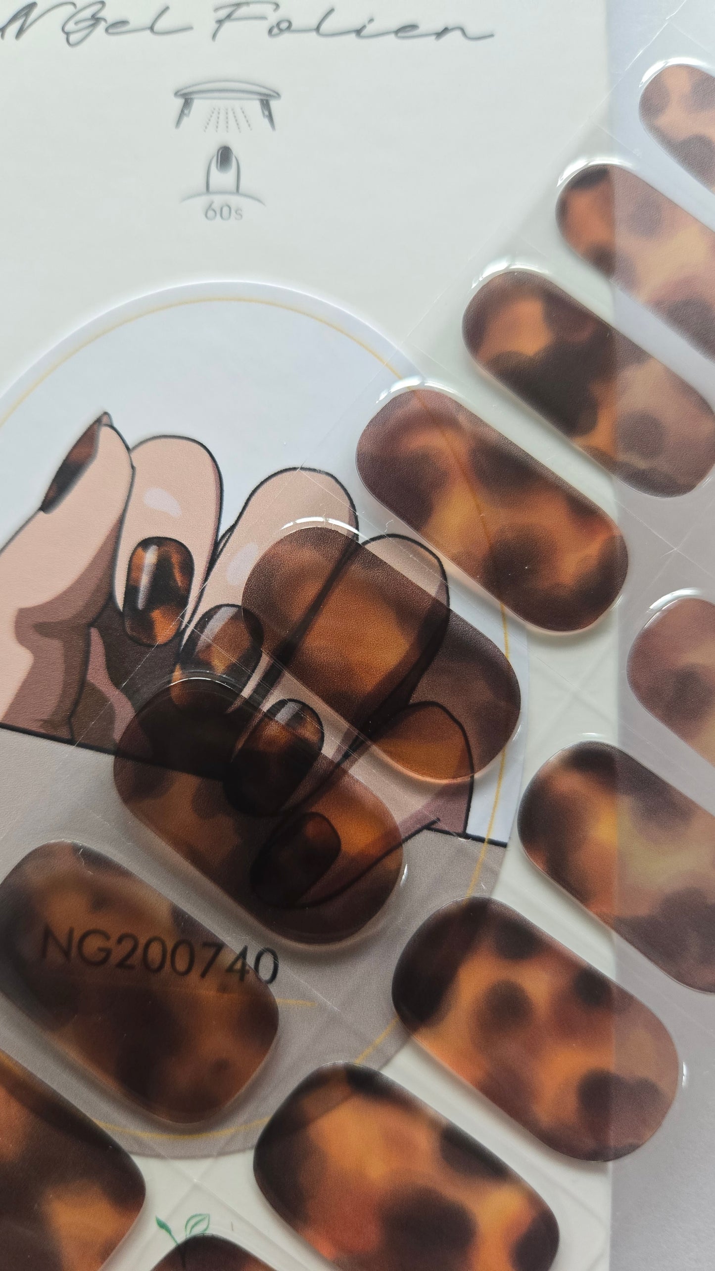 UV Gel Folien NG - Leo NG200740