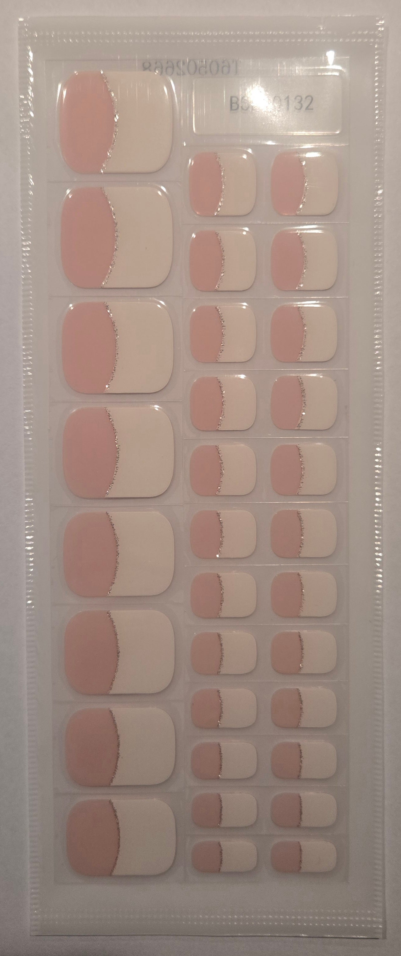Fußfolien FF132 - French - UV Free & No Top Coat!
