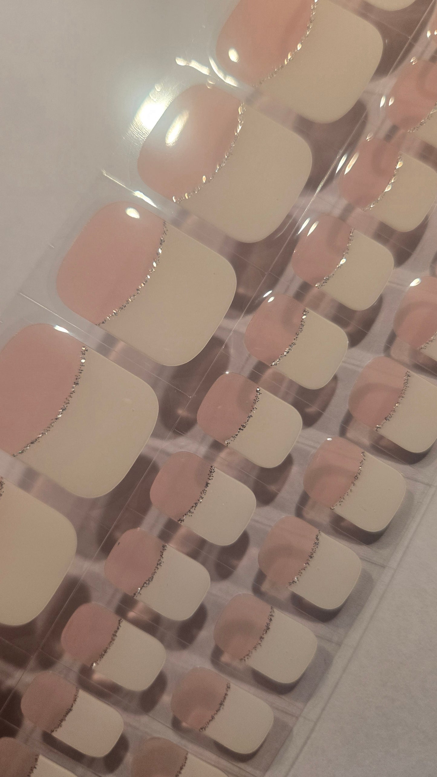 Fußfolien FF132 - French - UV Free & No Top Coat!