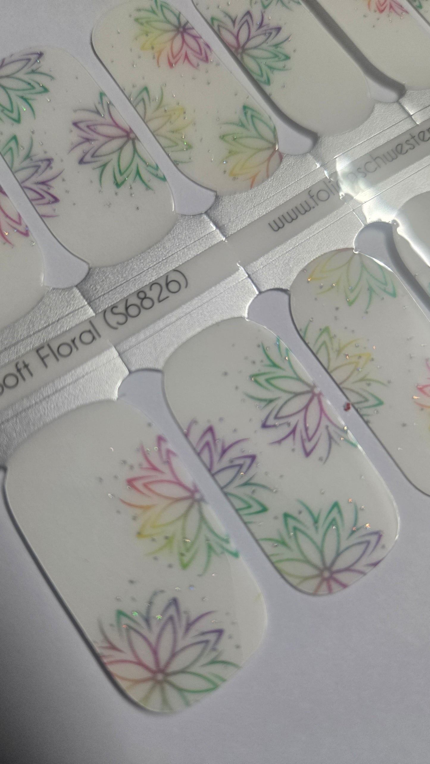Exclusive - Summer 26 - Soft Floral S6826 (transparent) - LIMITED!